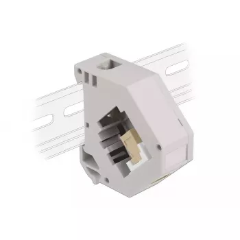 Keystone-moodul DELOCK 87167 — SC-SC adapter, hall, 60,1×59,4×21,6 mm