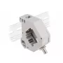 DeLOCK DIN-liistu adapter ST Simplex emane ST Simplex emasele Hall