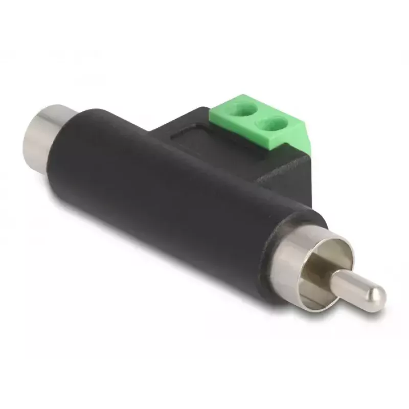 DeLOCK RCA isane ja RCA emane klemmiplaadi adapter 66056