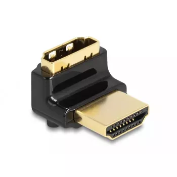 DeLOCK HDMI-adapter isane-emane 90° ülespoole nurga all 8K 60 Hz metallist