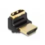 DeLOCK HDMI-adapter isane-emane 90° ülespoole nurga all 8K 60 Hz metallist