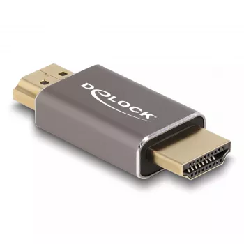 DeLOCK HDMI adapter isane-isanele 8K 60 Hz hall metallist