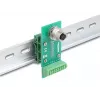 DeLOCK M12 ülekandemooduli adapter 8 kontaktiga A-kodeeringuga emane pistik 9 kontaktiga klemmiplokile