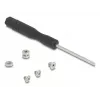 DeLOCK sisemine M.2 adapter 64343, host M.2 isane, roheline
