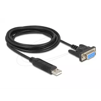 DeLOCK 67382 USB 2.0–RS-232 DB9 jadaadapter 1,8 m