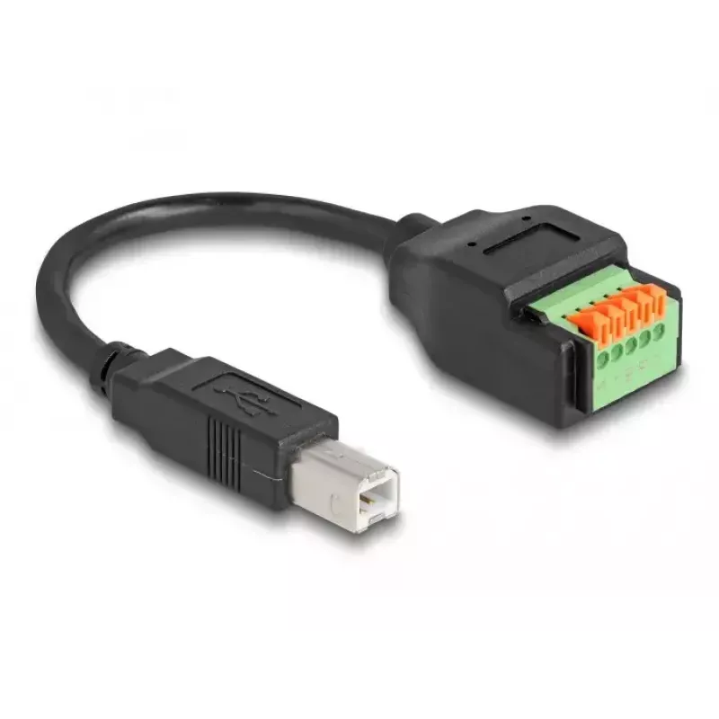 DeLOCK USB USB-C 2.0 Female to Terminal Block Adapter 66457