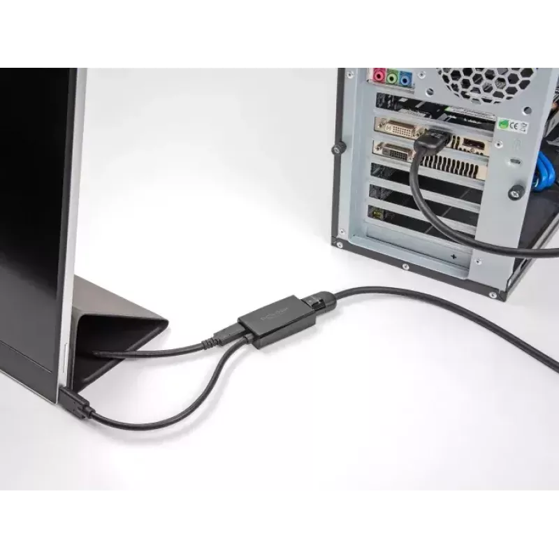 DeLOCK Adapter HDMI emane USB USB-C isasele 4K PD 100W