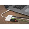 Manhattan USB-C dokk/jaotur, pordid (x4): USB-A (x3) ja USB-C, 5 Gbps (USB 3.2 Gen 1 ehk USB 3.0), toiteedastusega (60 W) USB-C porti (märkus: vajalik on täiendav USB-C seinaklaadija ja USB-C kaabel), universaalne kõikidele seadmetele, SuperSpeed USB, 3-aastane garantii