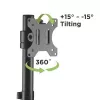 Techly ICA-LCD 401 monitori kinnitus / alus 81,3 cm (32 tolli) Lauamust