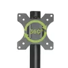 Techly ICA-LCD 401 monitori kinnitus / alus 81,3 cm (32 tolli) Lauamust