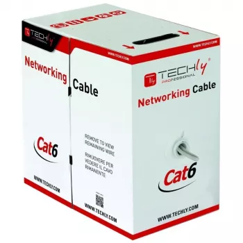 Techly ITP-C6U-RI võrgukaabel Hall 305 m Cat6 U/UTP (UTP)