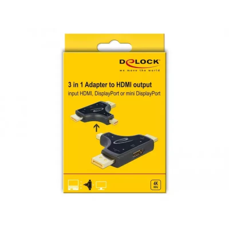Kaabli soovahetaja HDMI-A DeLOCK 64059
