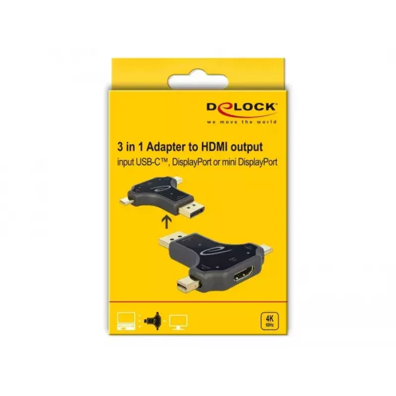 Kaablisoo muundur HDMI-A DeLOCK 64060