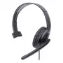 Manhattan Mono Over-Ear Headset (USB), mikrofonipoom (polsterdatud), jaemüügikarp, reguleeritav peavõru, juhtmega helitugevuse reguleerimine, kõrvapadi, USB-A nii heli kui mikrofoni jaoks, kaabel 1,5 m, kolmeaastane garantii