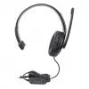 Manhattan Mono Over-Ear Headset (USB), mikrofonipoom (polsterdatud), jaemüügikarp, reguleeritav peavõru, juhtmega helitugevuse reguleerimine, kõrvapadi, USB-A nii heli kui mikrofoni jaoks, kaabel 1,5 m, kolmeaastane garantii