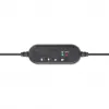 Manhattan Mono Over-Ear Headset (USB), mikrofonipoom (polsterdatud), jaemüügikarp, reguleeritav peavõru, juhtmega helitugevuse reguleerimine, kõrvapadi, USB-A nii heli kui mikrofoni jaoks, kaabel 1,5 m, kolmeaastane garantii