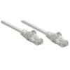 Intellineti võrguparanduskaabel, Cat6, 15 m, hall, CCA, U/UTP, PVC, RJ45, kullatud kontaktid, tõmbevaba, kaitsehülsiga, eluaegne garantii