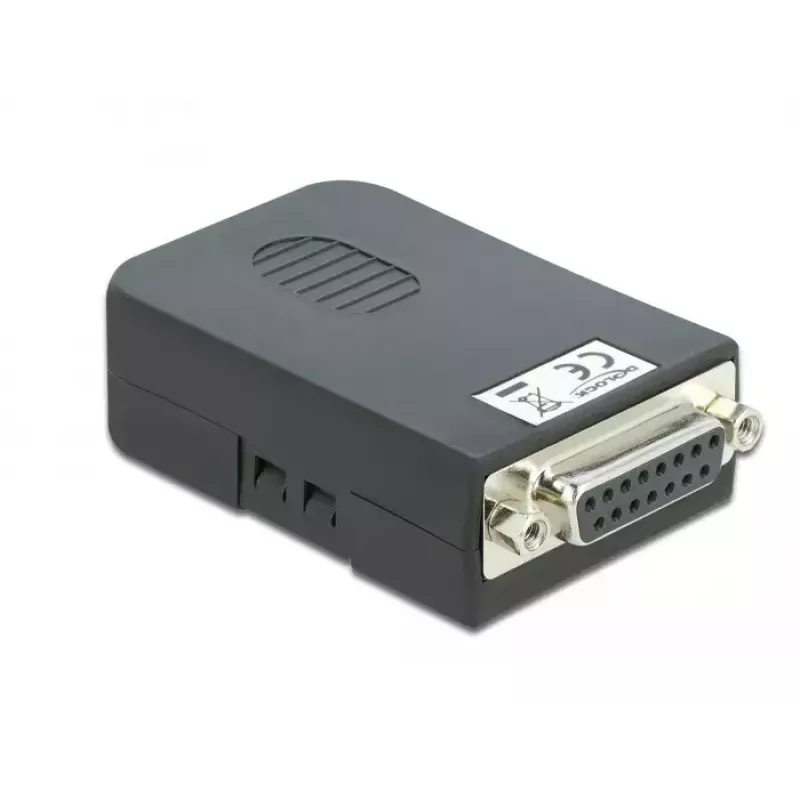 D-Sub15 Female to Terminal Block with Enclosure DeLOCK 66569
