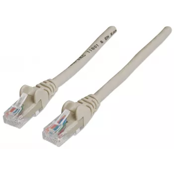 Intellinet Network patch-kaabel, Cat6, 20m, Hall, CCA, U/UTP, PVC, RJ45, Kullatud kontaktid, Tõmblukuta, Kaitsemuhviga, Eluaegne garantii
