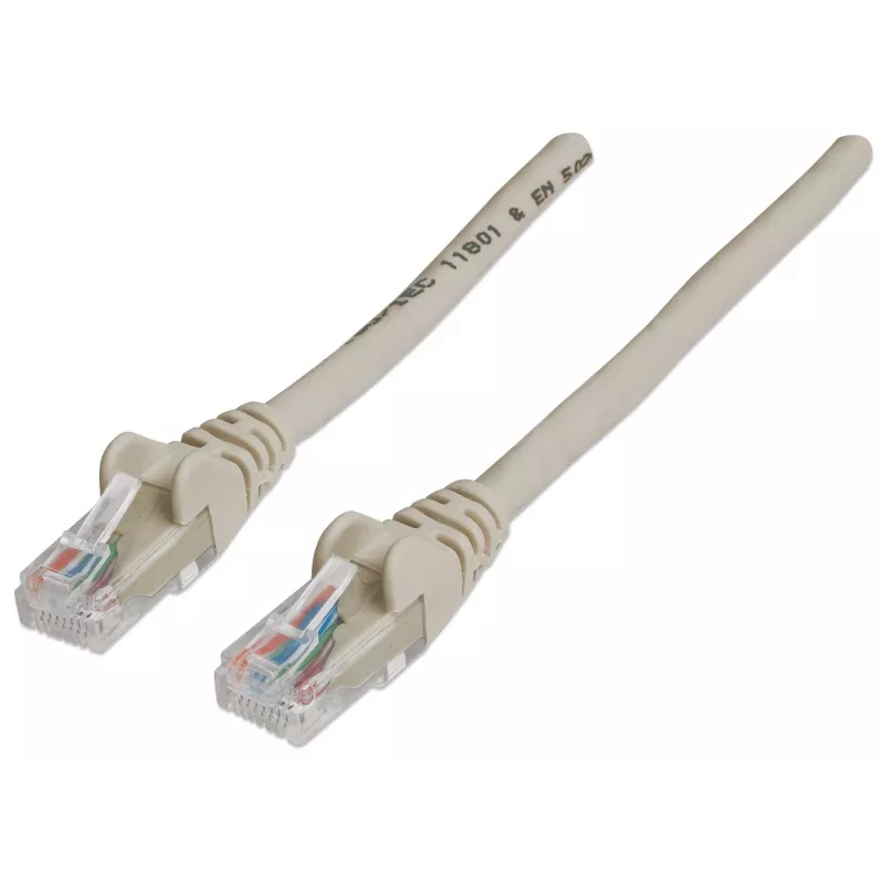 Intellinet Network patch-kaabel, Cat6, 20m, Hall, CCA, U/UTP, PVC, RJ45, Kullatud kontaktid, Tõmblukuta, Kaitsemuhviga, Eluaegne garantii