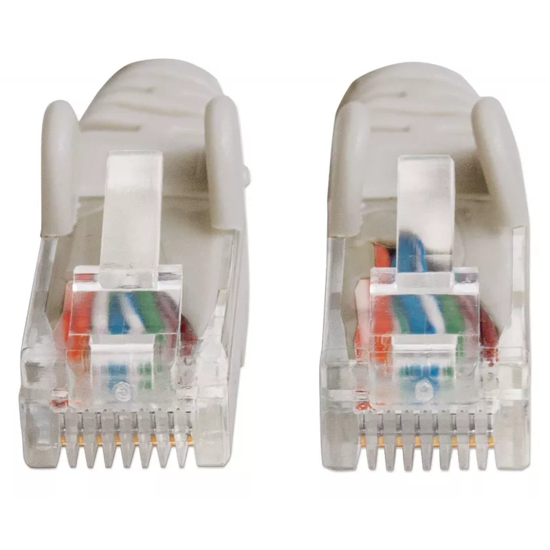 Intellinet Network patch-kaabel, Cat6, 20m, Hall, CCA, U/UTP, PVC, RJ45, Kullatud kontaktid, Tõmblukuta, Kaitsemuhviga, Eluaegne garantii