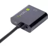 Techly muundur HDMI Mini C VGA-ks IDATA HDMI-VGA4, VGA (D-Sub), HDMI tüüp C (Mini), isane, emane, 1920 x 1080 pikslit, 1080p, 720p, 480p