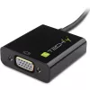 Techly muundur HDMI Mini C VGA-ks IDATA HDMI-VGA4, VGA (D-Sub), HDMI tüüp C (Mini), isane, emane, 1920 x 1080 pikslit, 1080p, 720p, 480p