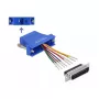 Koostekomplekt D-Sub 25 kontakti isane RJ45 emasesse DeLOCK 66648