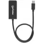 Manhattan USB-A–HDMI adapterkaabel, 60 cm, isane–emane, 5 Gbit/s (USB 3.2 Gen1 e. USB 3.0), 2560×1440 @ 32-bitine värv, Full HD video 1080p@16:9, must, blister