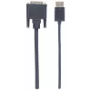Manhattan DisplayPort 1.2a DVI-D 24+1 kaabel, 1080p@60Hz, 3m, isane-isanele, passiivne, ühildub DVD-D-ga, must, kolmeaastane garantii, ekvivalent DP2DVIMM10-le.
