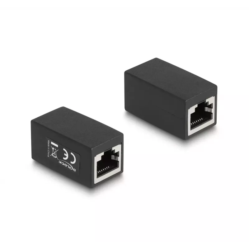 DeLOCK adapter RJ45 pesast RJ45 pessa Cat.6 must