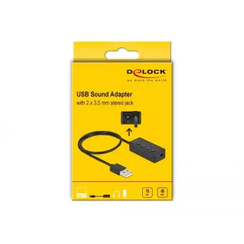 USB-peakomplekti ja mikrofoni adapter DeLOCK 66731