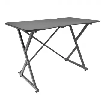 Techly mängulaud arvutile, nurgelise ergonoomilise servaga, must