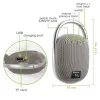 Techly ICASBL321GR kaasaskantav/peokõlar Mono kaasaskantav kõlar Hall 5 W