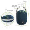 Techly ICASBL321BL kaasaskantav/peokõlar Mono kaasaskantav kõlar Sinine 5 W