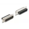 DELOCK D-Sub 25 kontakti isane RJ12 emase komplekti kogum, sinine