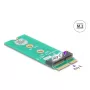 DeLOCK 64340 sisemine M.2 adapter hostiliidesega M.2 isane