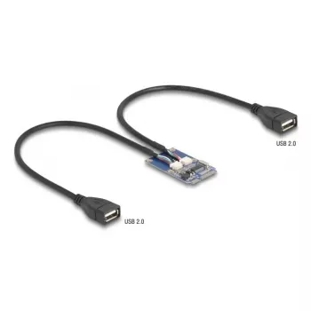 DeLOCK 64346 sisemine USB 2.0 adapter Mini PCI Express isane