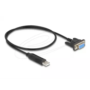 DeLOCK 67381 USB 2.0 RS-232 DB9 jadaadapter 0,5 m