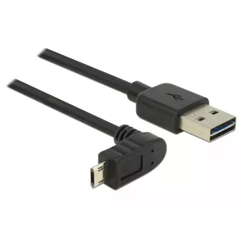 USB-kaabel DeLOCK 83848 USB 2.0 1m USB A Micro-USB B Must