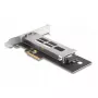 DeLOCK mobiilne salv PCI Express kaart ühele M.2 NVMe SSD-le, madalprofiil