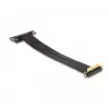 DeLOCK tõusukaart PCI Express x4 isane 90° nurga all x4 pessa 90° nurga all kaabliga 30 cm