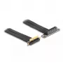 DeLOCK tõusukaart PCI Express x4 isane 90° nurga all x4 pessa 90° nurga all kaabliga 30 cm