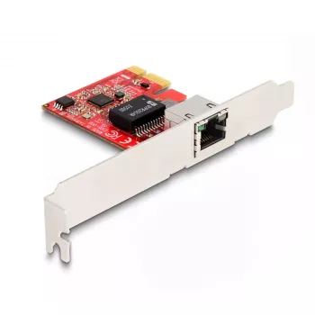 DeLOCK PCI Express x1 kaart 1 x RJ45 2.5 Gigabit LAN i225 NBASE-T madalprofiiliga