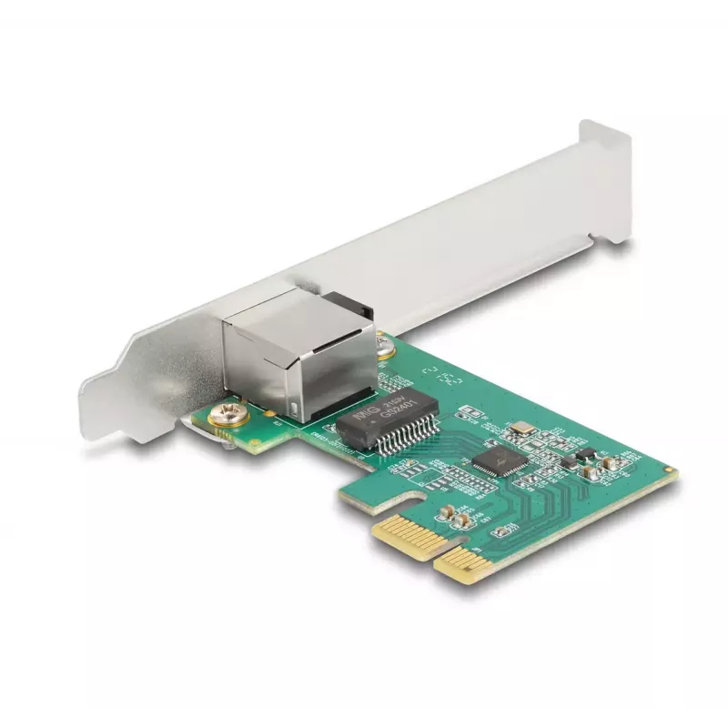 DeLOCK PCI Express x1 kaart 1 x RJ45 2,5 Gigabit LAN RTL8125