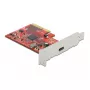 PCI Express x4 kaart DeLOCK 89035 USB 3.2 Gen 2x2 USB-C 20 Gbps
