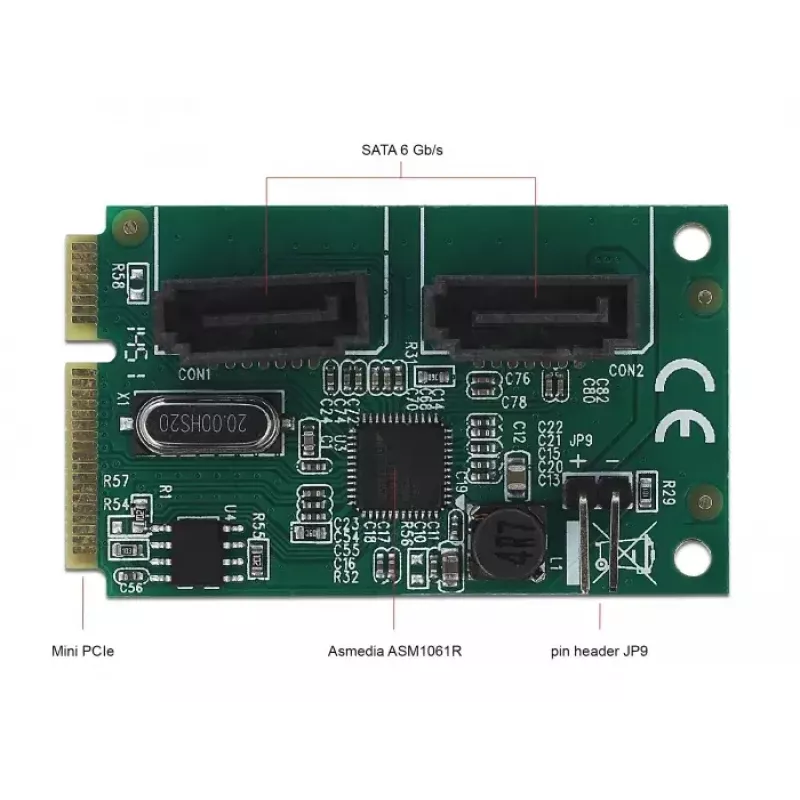Sisemine SATA-adapter DeLOCK 95264