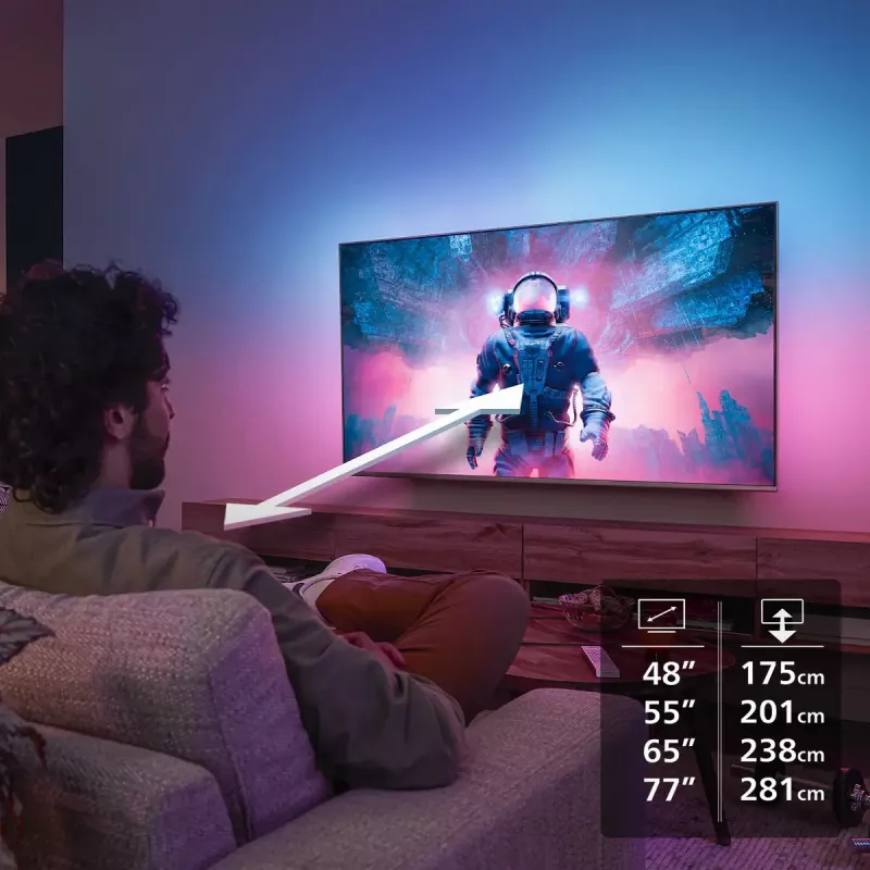 Televiisor Philips 77OLED760/12 77-tolline 4K Ultra HD OLED 3840 x 2160
