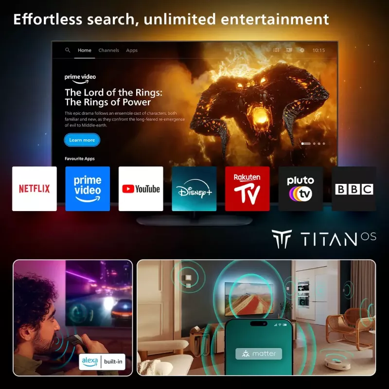 Televiisor Philips 77OLED760/12 77-tolline 4K Ultra HD OLED 3840 x 2160