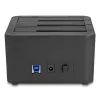 DeLOCK 64332 dokkimisjaam USB 3.2 Gen 1 HDD SSD 2.5 3.5 Must